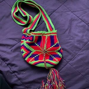 Hand made purse sling
